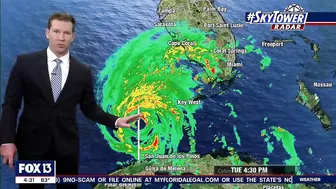 Hurricane Ian set to make landfall along Florida Wednesday evening