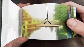 Steve and Alex Went Swiming Flipbook- Minecraft Anime Ep 8 FlipBook