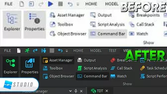 How To Change The UGLY Roblox Studio Icons...