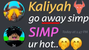 When Kaliyah Kit Meets A Simp.. (Roblox BedWARS)