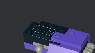 The Purple Rainbow Friend .EXE has crawled out of the vents... [ROBLOX + LEGO]