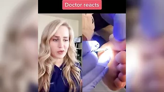 Doctor reacts to CRAZY medical TikToks | FootDocDana compilation