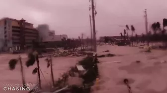 15ft Storm Surge Washes Away Homes in Ft. Myers Beach - Hurricane Ian