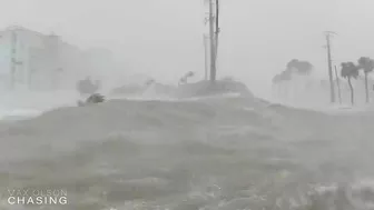 15ft Storm Surge Washes Away Homes in Ft. Myers Beach - Hurricane Ian