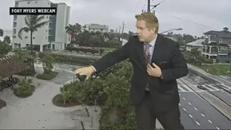 Watch: Timelapse of storm surge in Fort Myers Beach