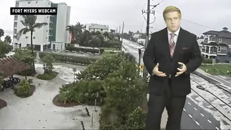 Watch: Timelapse of storm surge in Fort Myers Beach