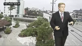 Watch: Timelapse of storm surge in Fort Myers Beach