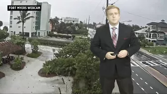 Watch: Timelapse of storm surge in Fort Myers Beach