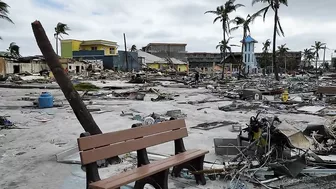 Fort Myers Beach Desvastated By Hurricane Ian