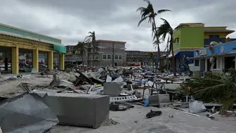 Fort Myers Beach Total Destruction - Hurricane Ian