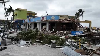 Fort Myers Beach Total Destruction - Hurricane Ian