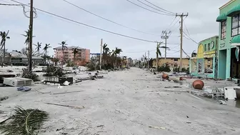 Fort Myers Beach Total Destruction - Hurricane Ian