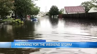 Virginia Beach sees high winds Friday as Hurricane Ian moves off Carolinas