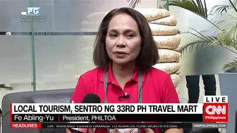 Local tourism, sentro ng 33rd PH Travel Mart