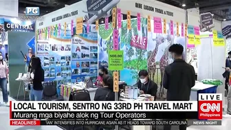 Local tourism, sentro ng 33rd PH Travel Mart