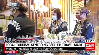 Local tourism, sentro ng 33rd PH Travel Mart