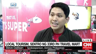 Local tourism, sentro ng 33rd PH Travel Mart