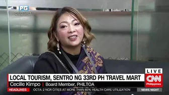 Local tourism, sentro ng 33rd PH Travel Mart