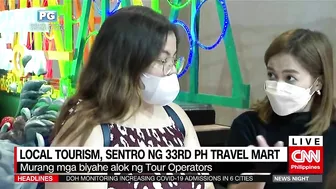 Local tourism, sentro ng 33rd PH Travel Mart