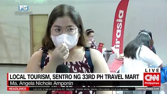 Local tourism, sentro ng 33rd PH Travel Mart