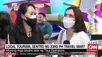 Local tourism, sentro ng 33rd PH Travel Mart