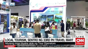 Local tourism, sentro ng 33rd PH Travel Mart