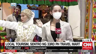 Local tourism, sentro ng 33rd PH Travel Mart