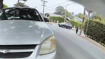 TESLA MODEL Y ATTACKED WITH POOP