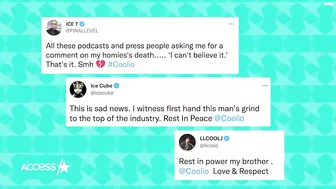 Coolio Honored By Michelle Pfeiffer, Snoop Dogg & More Celebrities