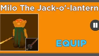 Roblox Puppet ~ Milo The Jack-o'-lantern Theme ~ [Fan Made Skin] ????