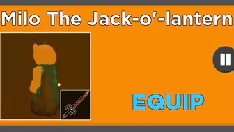 Roblox Puppet ~ Milo The Jack-o'-lantern Theme ~ [Fan Made Skin] ????