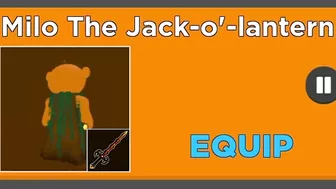 Roblox Puppet ~ Milo The Jack-o'-lantern Theme ~ [Fan Made Skin] ????