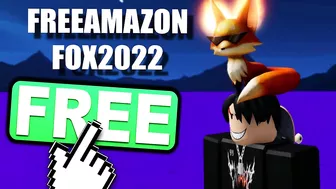 FREE ACCESSORY! HOW TO GET Too Cool Fire Fox! (NEW ROBLOX PROMO CODE ITEM)