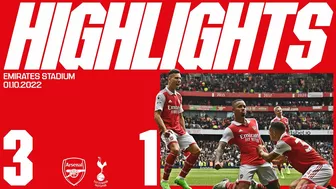 HIGHLIGHTS | Arsenal vs Tottenham Hotspur (3-1) | Partey, Jesus, Xhaka