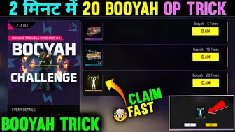 How To Complete Booyah Challenge Event 20 Booyah Kaise Kare | FF New Event Today - Garena Free Fire