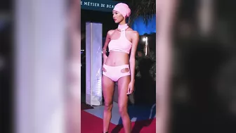 ❤️Jinini Studio????(4K) An elegant fancy swimwear fashion show #model #bikini