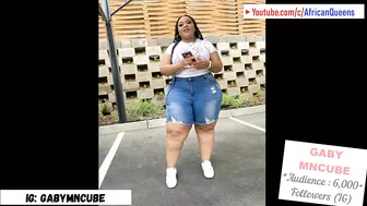 Gaby Mncube Bio Wiki / Curvy Plus Size Model / Relationship / Influencer / Fashion #curvygirl