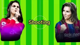 Girl Ronaldo vs Girl Messi ( Funny video ) ????????