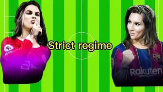 Girl Ronaldo vs Girl Messi ( Funny video ) ????????