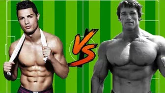 Iron Ronaldo vs Iron Schwarzenegger ( Funny video ) ????????