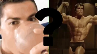 Iron Ronaldo vs Iron Schwarzenegger ( Funny video ) ????????