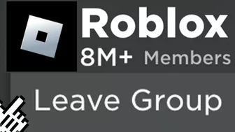 Roblox just LEFT its OWN OFFICIAL GROUP...