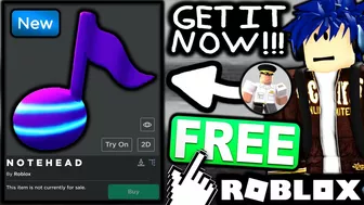 FREE ACCESSORY! HOW TO GET N O T E H E A D! (ROBLOX Festival Tycoon Event)