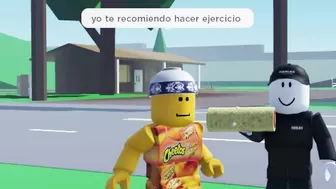 Esto le paso a Roblox por comer Mucho