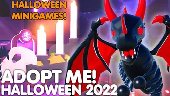 ????NEW HALLOWEEN EVENT 2022!???? NEW HALLOWEEN PETS + NEW MINIGAMES RELEASE! ADOPT ME ROBLOX