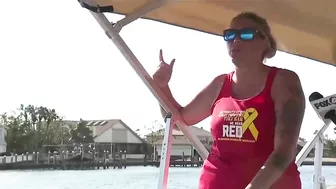 Boat tour of damage on Fort Myers Beach