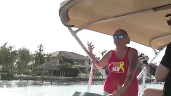 Boat tour of damage on Fort Myers Beach