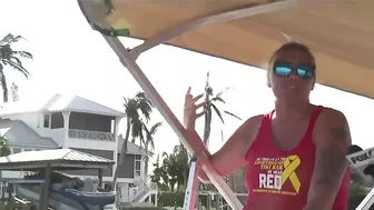 Boat tour of damage on Fort Myers Beach