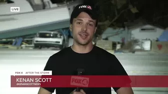 Boat tour of damage on Fort Myers Beach