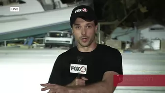 Boat tour of damage on Fort Myers Beach